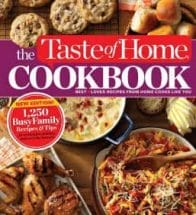 taste of home cookbook