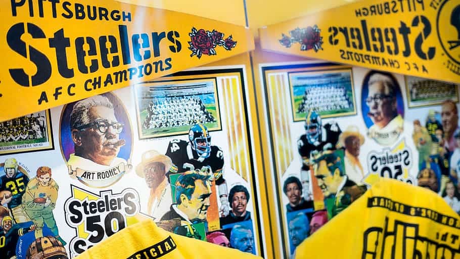 steelers pittsburgh poster pennant 1